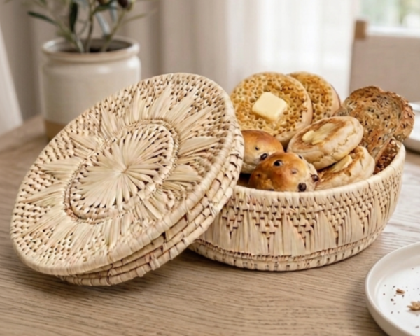 Handwoven Bread Baskets