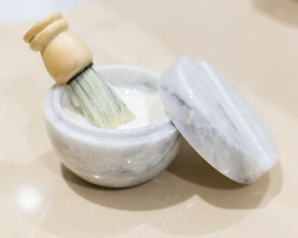 Shaving Bowl with Lid