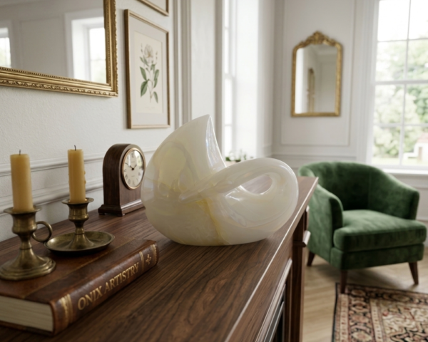 Sleeping Swan Sculpture